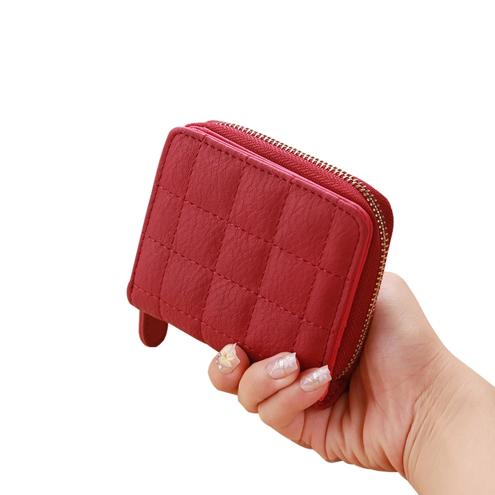 Hot Selling Women Wallets Fashion Solid Leather Small Short Wallte Card Key Holders Zip Coin Purse Clutch Bag
Hot Selling Women Wallets Fashion Solid Leather Small Short Wallte Card Key Holders Zip Coin Purse Clutch Bag
