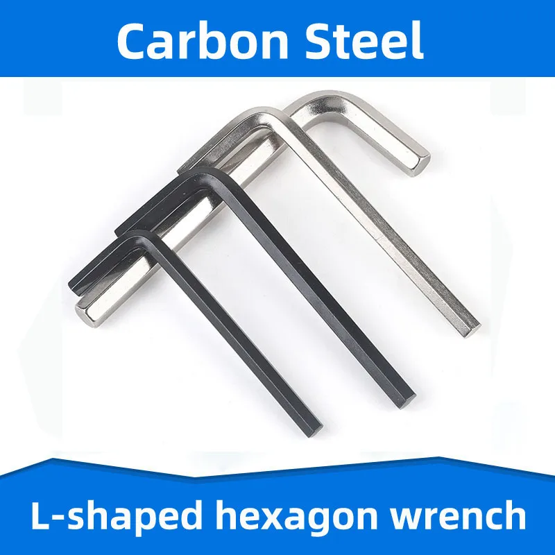 Carbon Steel L-shaped Inner Hexagon Wrench Allen Hex Key Hexagonal Spanner M0.7 0.9 1.2 1.5 2 2.5 3 4 5 6 8 10
Carbon Steel L-shaped Inner Hexagon Wrench Allen Hex Key Hexagonal Spanner M0.7 0.9 1.2 1.5 2 2.5 3 4 5 6 8 10