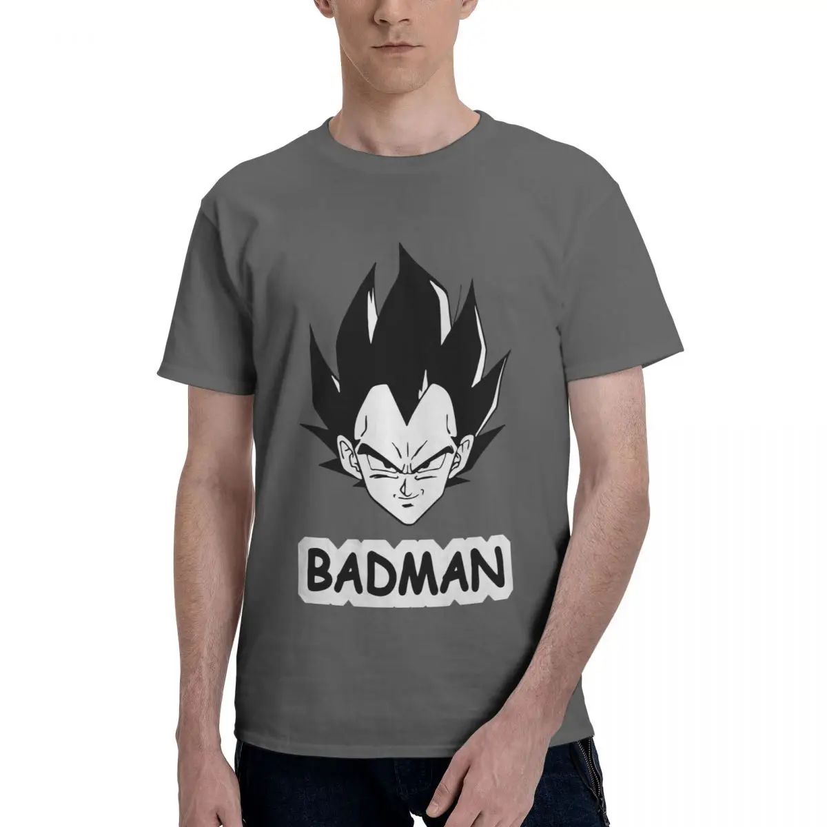 Футболка мужская с коротким рукавом и круглым вырезом, из натурального хлопка 
Футболка мужская с коротким рукавом и круглым вырезом, из натурального хлопка