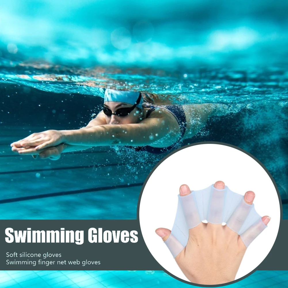 1 Pair Swim Gloves Swim Gear Fins Hand Webbed Flippers Silicone Water Sports Diving Training Paddle Diving Mittens
1 Pair Swim Gloves Swim Gear Fins Hand Webbed Flippers Silicone Water Sports Diving Training Paddle Diving Mittens