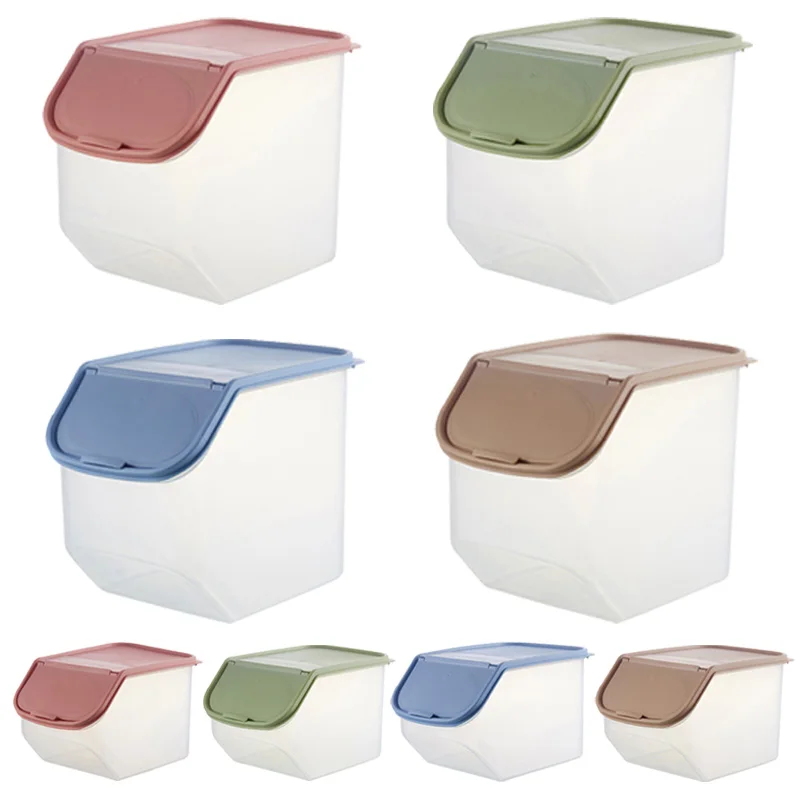 Dried Food Storage Sealed Box With Measuring Cup Plastic Kitchen Cereal Flour Rice Bin Bean Grain Container Organizer JDH88
Dried Food Storage Sealed Box With Measuring Cup Plastic Kitchen Cereal Flour Rice Bin Bean Grain Container Organizer JDH88