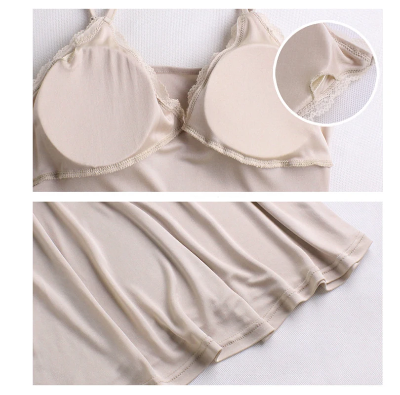 Summer solid pure silk knitting nightgown suspenders sexy home dressing gowns for women
Summer solid pure silk knitting nightgown suspenders sexy home dressing gowns for women