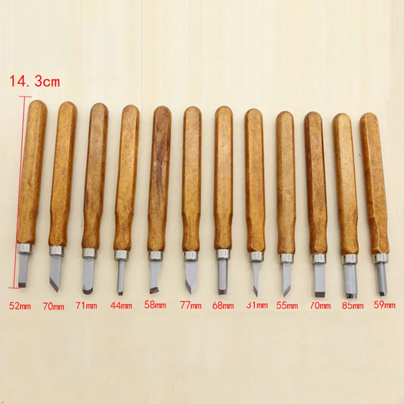 12x Set Woodworking Engraving Tools High Hardness Wear Resistance Steel+Wood New
12x Set Woodworking Engraving Tools High Hardness Wear Resistance Steel+Wood New