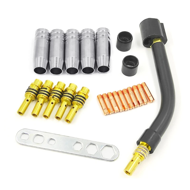 15AK Torch Gun Shielding Cup and Contact for Welding Application of Construction Worksite Easy to Replace Thread Design
15AK Torch Gun Shielding Cup and Contact for Welding Application of Construction Worksite Easy to Replace Thread Design
