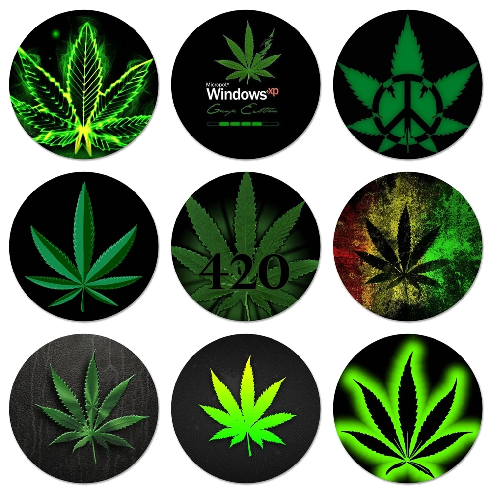 Hemp Leaf Icons Pins Badge Decoration Brooches Metal Badges For Clothes Backpack Decoration 58mm
Hemp Leaf Icons Pins Badge Decoration Brooches Metal Badges For Clothes Backpack Decoration 58mm