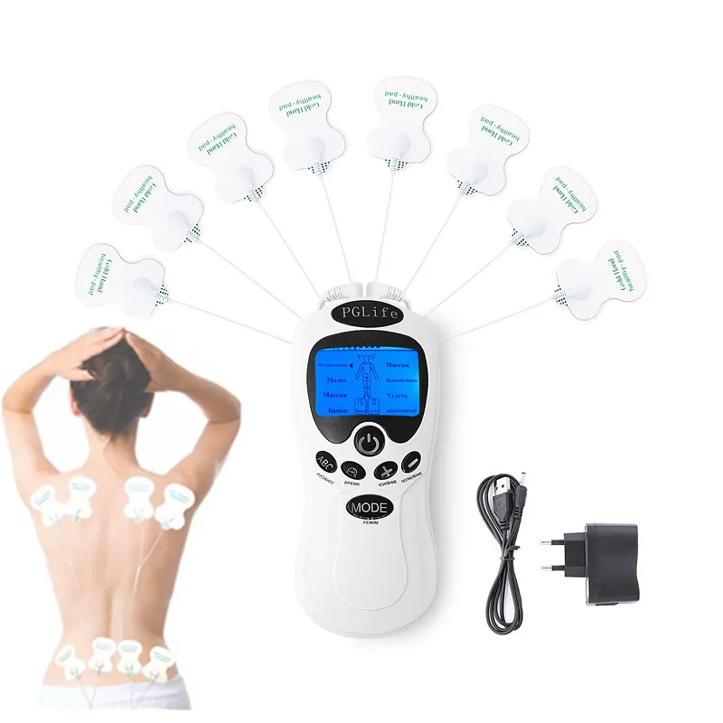 2 Outputs 8 Modes Electric Pulse Acupuncture Cupping Therapy Body Massage TENS Unit Relax Sore Muscle Pain Relief Massager
2 Outputs 8 Modes Electric Pulse Acupuncture Cupping Therapy Body Massage TENS Unit Relax Sore Muscle Pain Relief Massager