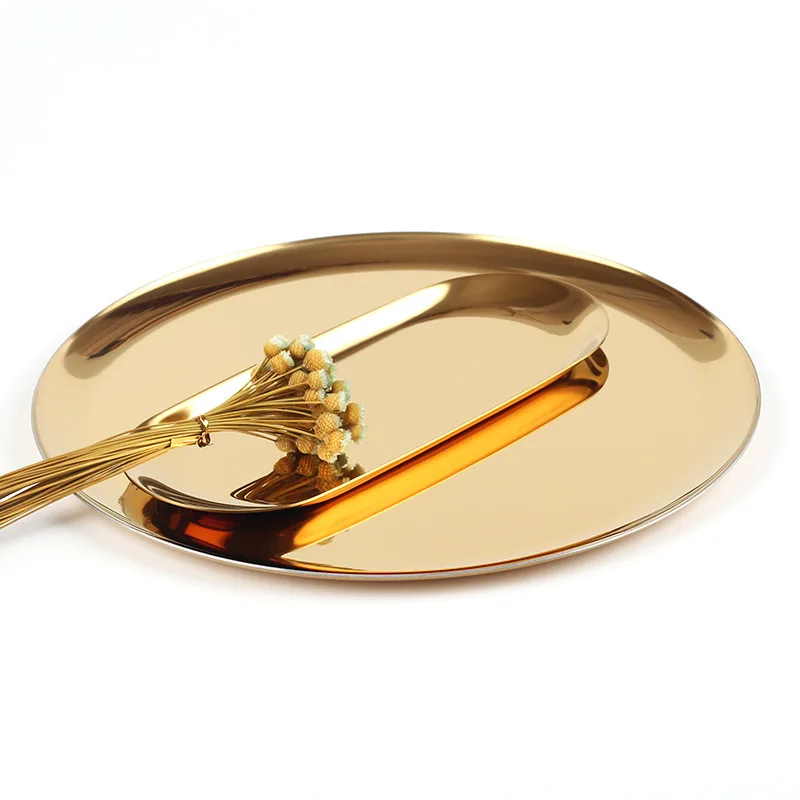 Northern Europe Golden Circle Tray Jewelry Store Plate Cake Fruit Kitchen Cutlery Organizer Party Home Decoration Items
Northern Europe Golden Circle Tray Jewelry Store Plate Cake Fruit Kitchen Cutlery Organizer Party Home Decoration Items