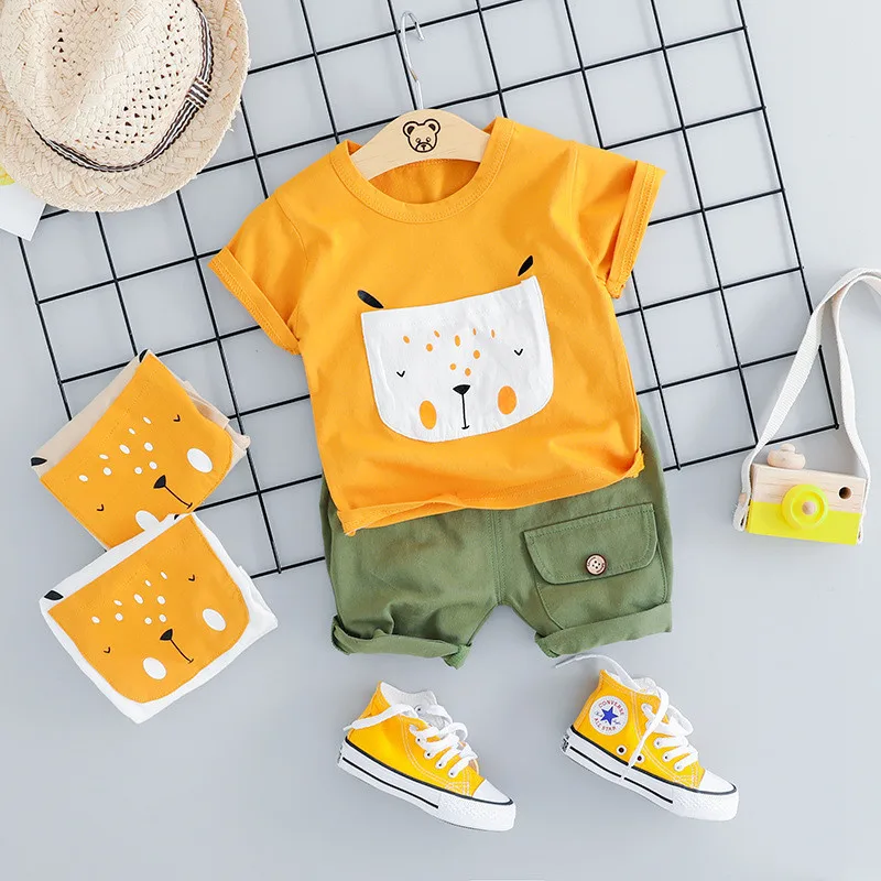 0-5 Years Summer Boy Clothing Set 2021 New Casual Fashion Cartoon Active T-Shirt+ Pant Kid Children Baby Toddler
0-5 Years Summer Boy Clothing Set 2021 New Casual Fashion Cartoon Active T-Shirt+ Pant Kid Children Baby Toddler