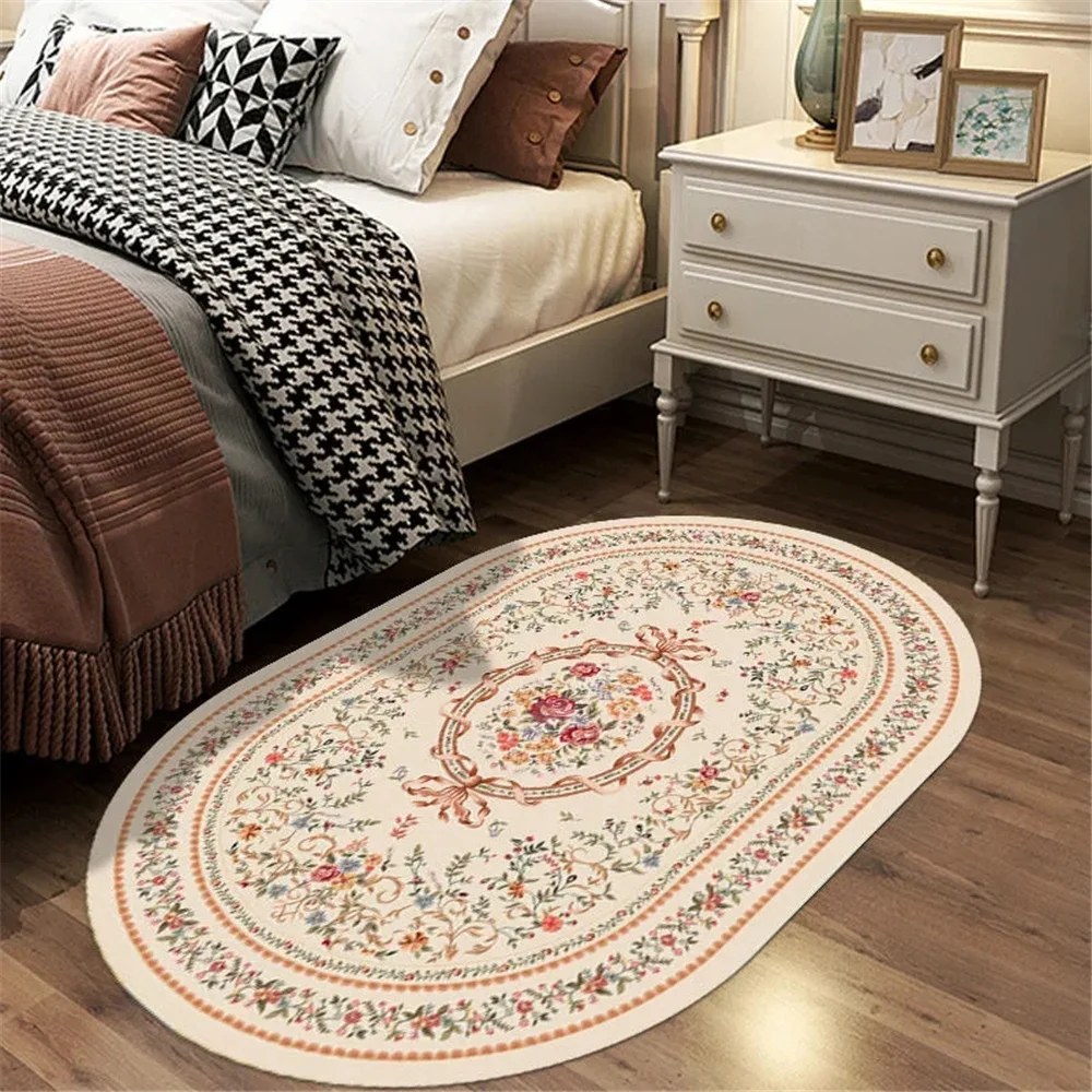 Ковер с французским цветочным винтажным принтом для спальни, Овальный этнический стиль, домашний декор, прикроватные коврики, коврики для г...
Ковер с французским цветочным винтажным принтом для спальни, Овальный этнический стиль, домашний декор, прикроватные коврики, коврики для г...