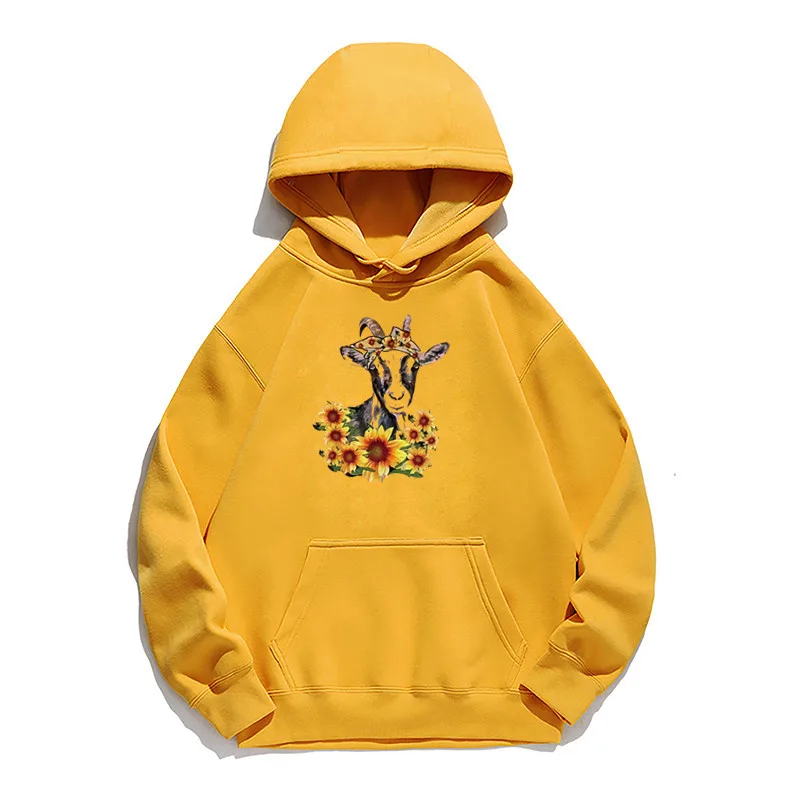 Women Hoodie Sheep Sunflower Printed Hoodies Women Fleece Long Sleeve Loose Sweatshirt with Hat Girls Pullovers Winter
Women Hoodie Sheep Sunflower Printed Hoodies Women Fleece Long Sleeve Loose Sweatshirt with Hat Girls Pullovers Winter