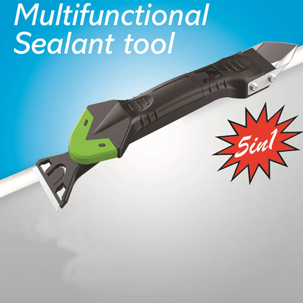 Creative 5In1 Silicone Remover Caulk Finisher Sealant Smooth Scraper Grout Kit Tools Plastic Hand Tools Set Accessories#30
Creative 5In1 Silicone Remover Caulk Finisher Sealant Smooth Scraper Grout Kit Tools Plastic Hand Tools Set Accessories#30