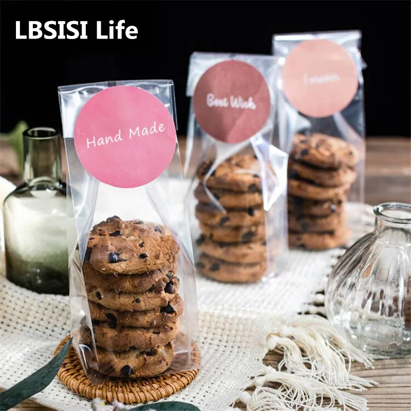 LBSISI Life 50pcs Transparent Cookies Plastic Bags Chocolate Dessert Nougat Candy Snack For Birthday Wedding Party Packing
LBSISI Life 50pcs Transparent Cookies Plastic Bags Chocolate Dessert Nougat Candy Snack For Birthday Wedding Party Packing