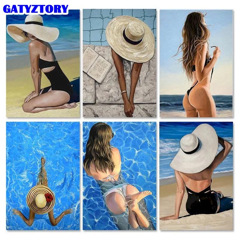 Gatyztory Frameless Women DIY Painting By Numbers Modern Wall Art Figure Landscape Beach Painting Hand Painted Acrylic Paint For
Gatyztory Frameless Women DIY Painting By Numbers Modern Wall Art Figure Landscape Beach Painting Hand Painted Acrylic Paint For