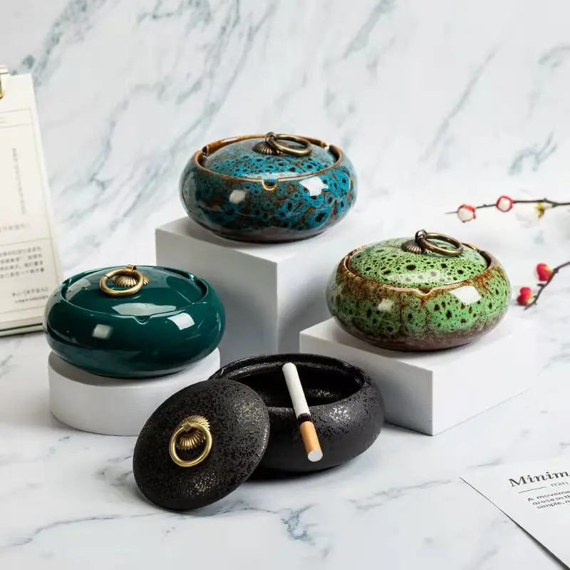 Golden Deer Cover Anti-ashtray Trend Anti-fly Ash Fashion Luxury Ashtray Cigarette Smoking Accessories Family Ashtray
Golden Deer Cover Anti-ashtray Trend Anti-fly Ash Fashion Luxury Ashtray Cigarette Smoking Accessories Family Ashtray