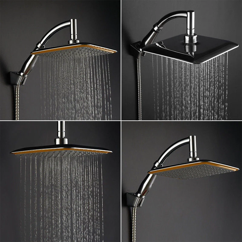 Large Square ABS Rainfall Shower Head Extension Arm Set ABS Round Chrome Water-Saving Nozzle G1/2 Bath Shower
Large Square ABS Rainfall Shower Head Extension Arm Set ABS Round Chrome Water-Saving Nozzle G1/2 Bath Shower