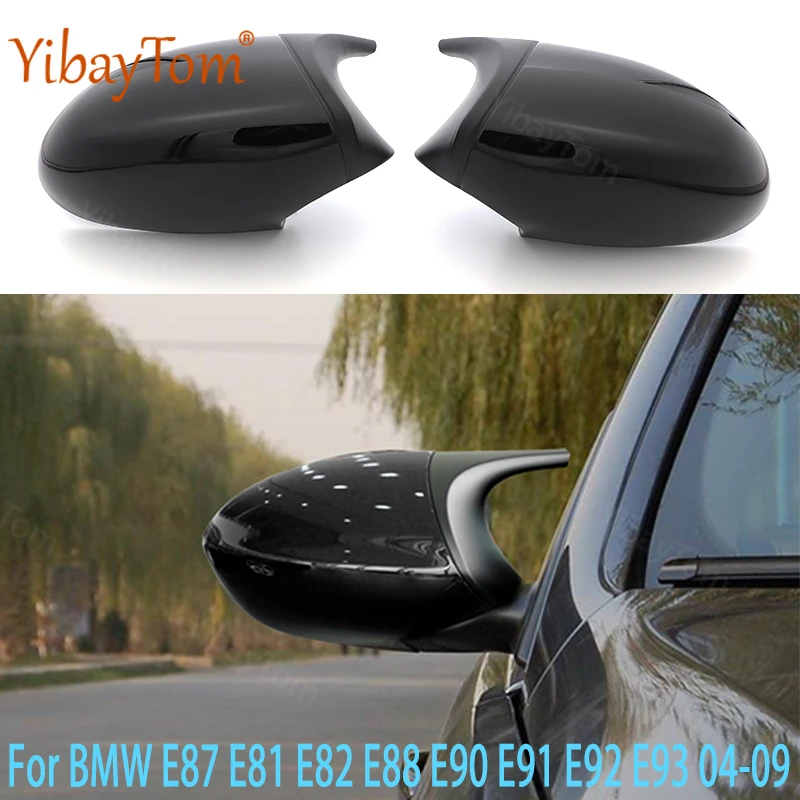 M Style Rearview Mirror Cover Caps Horn Shape 2pcs Black Replacement for BMW 1 3 Series E81 82 87 99 90 91 92 93
M Style Rearview Mirror Cover Caps Horn Shape 2pcs Black Replacement for BMW 1 3 Series E81 82 87 99 90 91 92 93