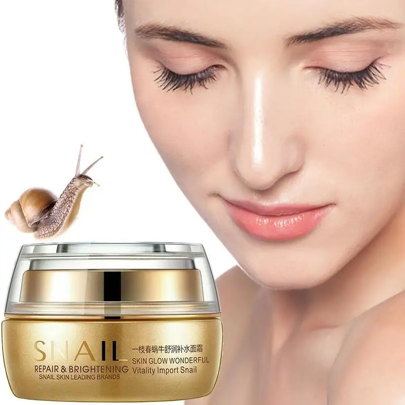 Snail Essence Face Cream Remove Age Spot Scar Pigment Moisturizing Snail Cream Anti Wrinkle Skin Care Whitening Cream
Snail Essence Face Cream Remove Age Spot Scar Pigment Moisturizing Snail Cream Anti Wrinkle Skin Care Whitening Cream