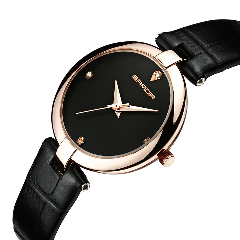 SANDA Fashion Golden Ladies Watch Women Leather Wrist Watches Diamond Gold Clock Saat Relogio Feminino bayan kol saati 196
SANDA Fashion Golden Ladies Watch Women Leather Wrist Watches Diamond Gold Clock Saat Relogio Feminino bayan kol saati 196