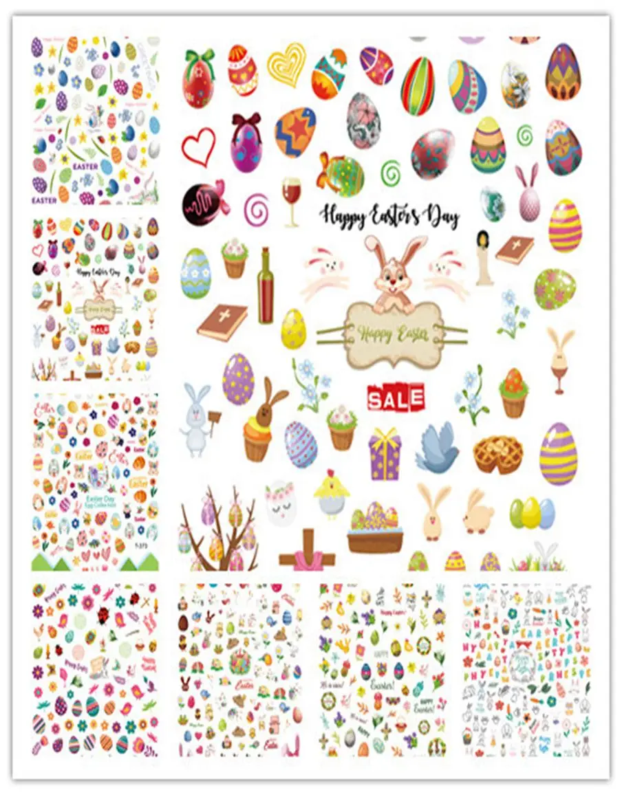2021Manicure Sticker Easter Carnival Art Decoration Nail Decal Water Film Paper Cartoon New Year Resurrection Nail Sticker
2021Manicure Sticker Easter Carnival Art Decoration Nail Decal Water Film Paper Cartoon New Year Resurrection Nail Sticker