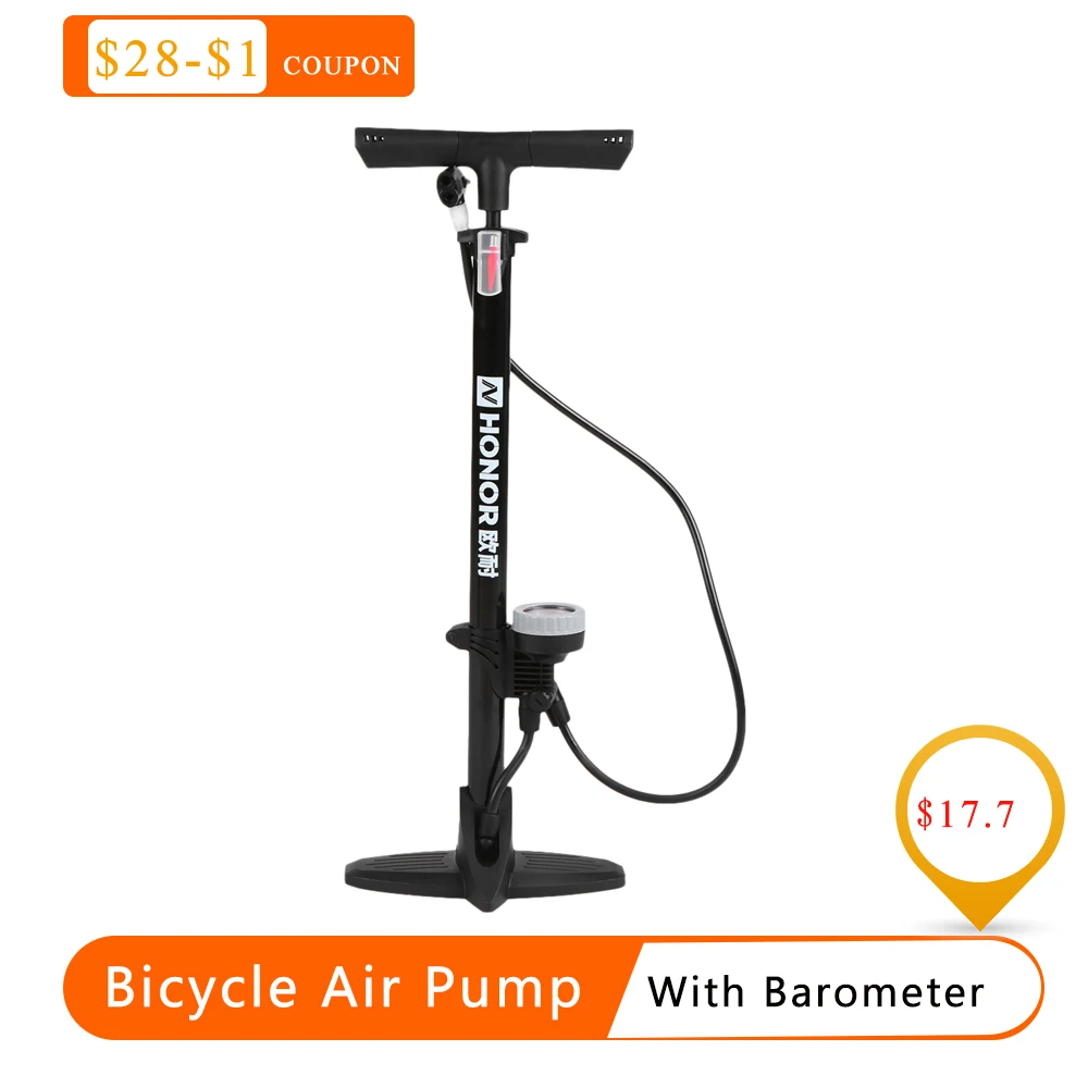 Pump for bike Bicycle Air Pump Tire Inflator With Barometer Floor Type Riding Bike High-pressure Pump Cycling Accessories hot
Pump for bike Bicycle Air Pump Tire Inflator With Barometer Floor Type Riding Bike High-pressure Pump Cycling Accessories hot