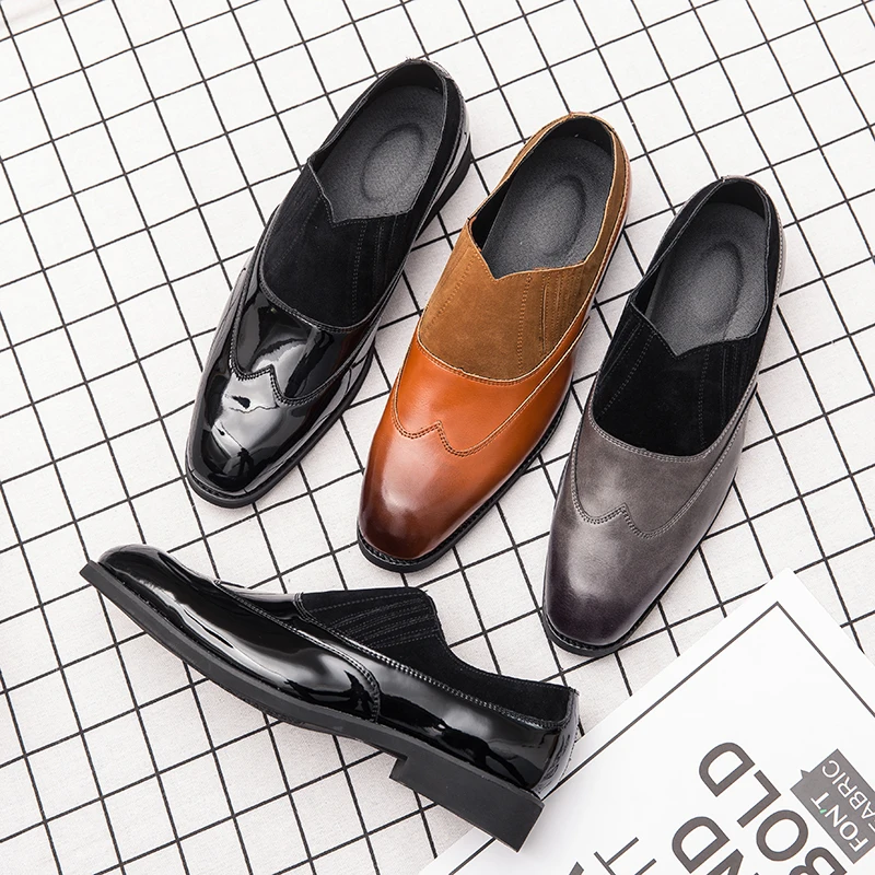 2019 spring and autumn brand men's shoes comfortable business social personality outdoor men's leather shoes large size 48
2019 spring and autumn brand men's shoes comfortable business social personality outdoor men's leather shoes large size 48