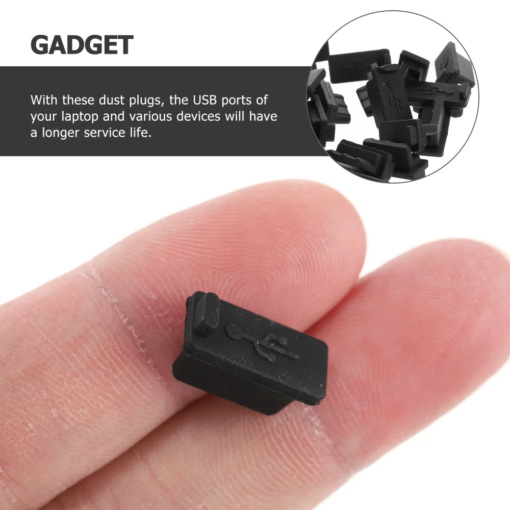 32pcs Laptop Plugs USB Port Connection Ports Stoppers (Random Color)
32pcs Laptop Plugs USB Port Connection Ports Stoppers (Random Color)