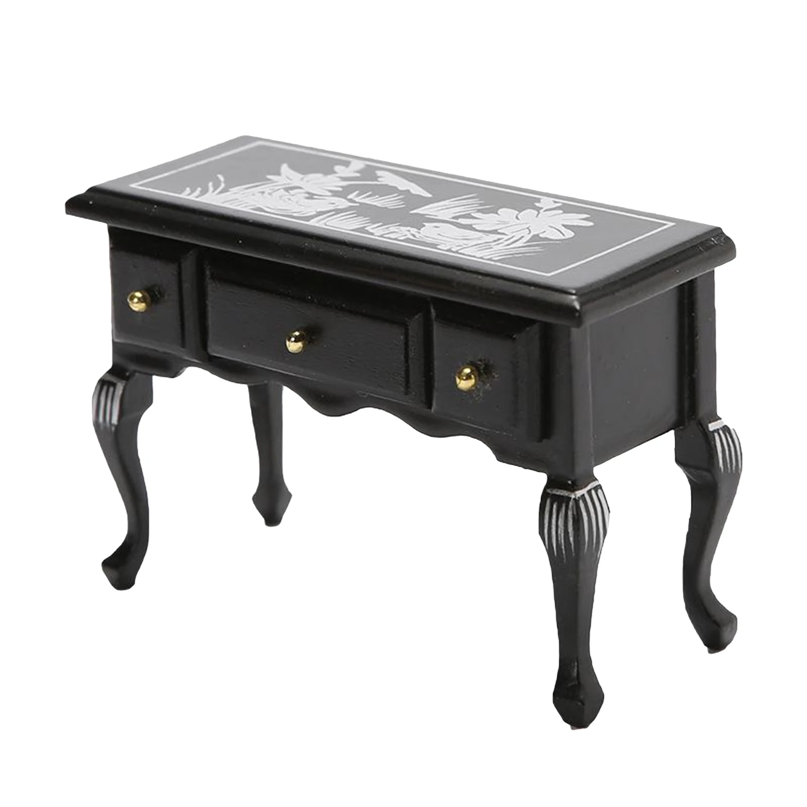 1/12 Vintage Wooden Dressing Table for Dollhouse with Dresser
1/12 Vintage Wooden Dressing Table for Dollhouse with Dresser