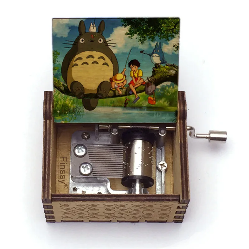 30 Patterns Wooden Totoro Print Music Box Music Theme Tonari No Totoro Hand- Musical Box Kids Girl Gift Birthday Gift
30 Patterns Wooden Totoro Print Music Box Music Theme Tonari No Totoro Hand- Musical Box Kids Girl Gift Birthday Gift