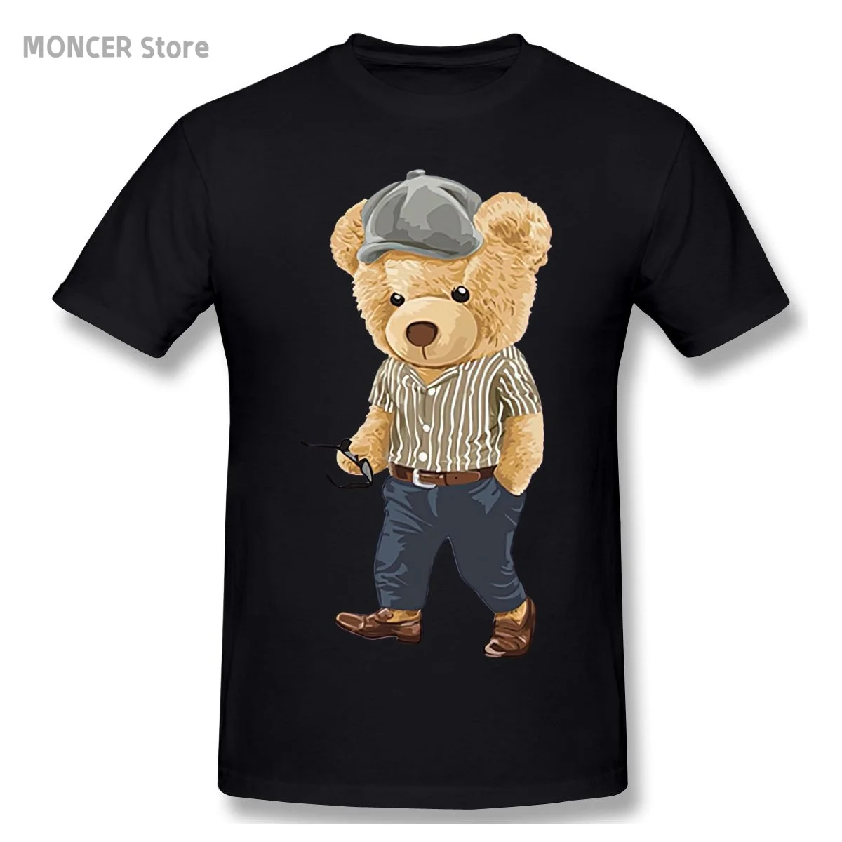 Fashion Business Teddy Bear T Shirt Casual Man/women Tee T-Shirt Short Sleeve Cotton Tshirt
Fashion Business Teddy Bear T Shirt Casual Man/women Tee T-Shirt Short Sleeve Cotton Tshirt