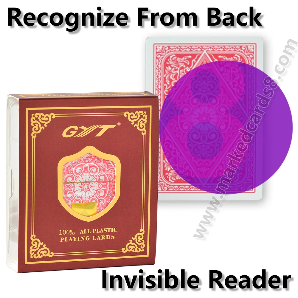 Anti Cheat Poker Playing Cards, Magic Board Game Pokerset, Plastic Deck, Infrared UV, GYT 609
Anti Cheat Poker Playing Cards, Magic Board Game Pokerset, Plastic Deck, Infrared UV, GYT 609