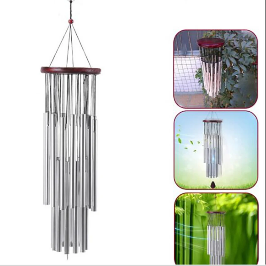 Metal Tube Wind Chimes 18/27 Anti-rust tube Bells Home Wall Door Decoration for cute Gift Car Outdoor Garden Hanging wind chime
Metal Tube Wind Chimes 18/27 Anti-rust tube Bells Home Wall Door Decoration for cute Gift Car Outdoor Garden Hanging wind chime