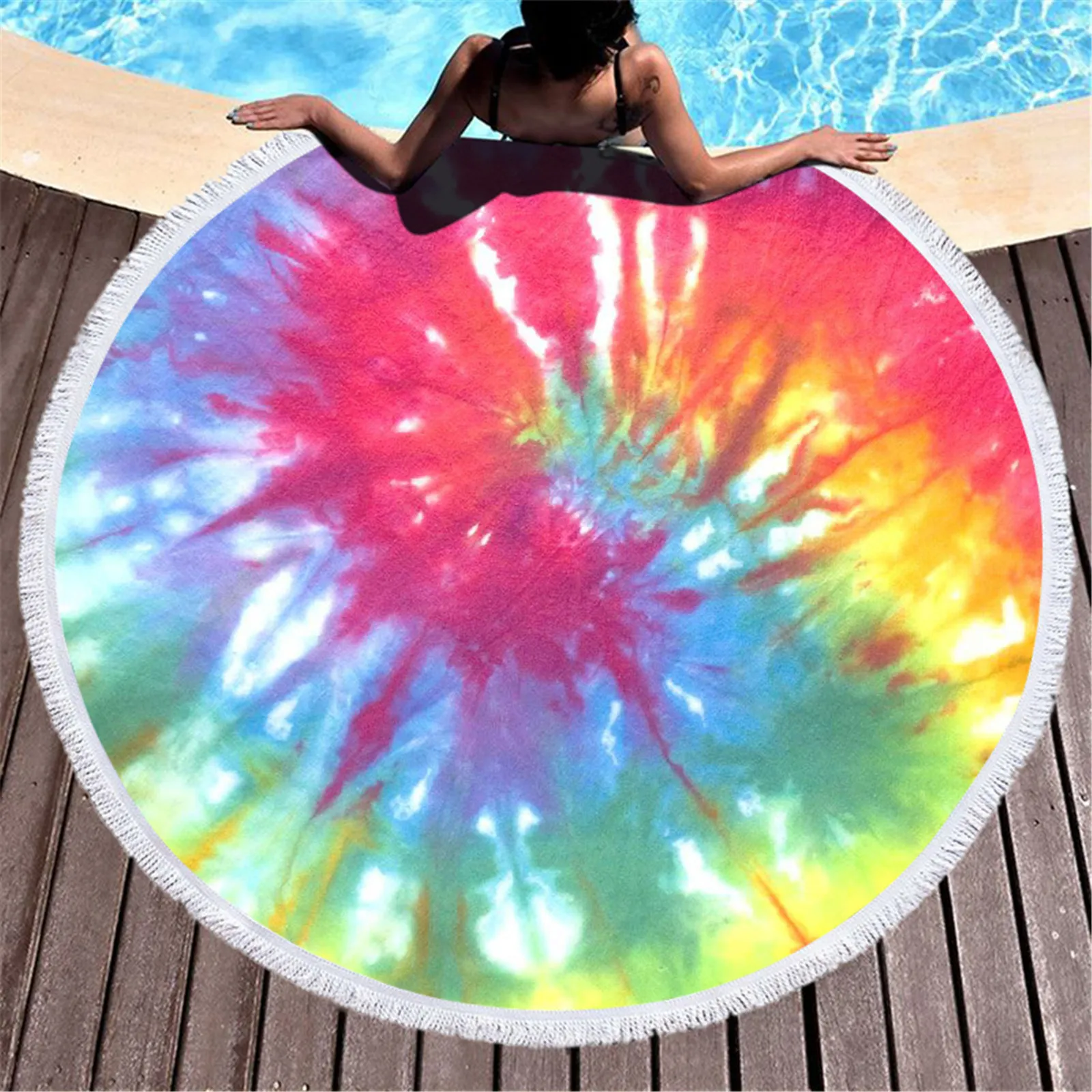 Big Round Beach Towel Abstract Pattern Beach Towel Round Beach Towel Printed Microfiber Swimming Changing Robe Bath Towels
Big Round Beach Towel Abstract Pattern Beach Towel Round Beach Towel Printed Microfiber Swimming Changing Robe Bath Towels