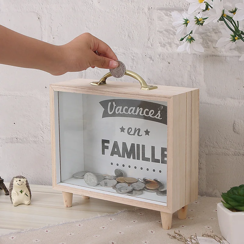 Large Saving Jar Wood Can Take Transparent Glass Money Boxes Jar Money Jar Put Pieces Of Paper Money In Change Jar Piggy Bank
Large Saving Jar Wood Can Take Transparent Glass Money Boxes Jar Money Jar Put Pieces Of Paper Money In Change Jar Piggy Bank