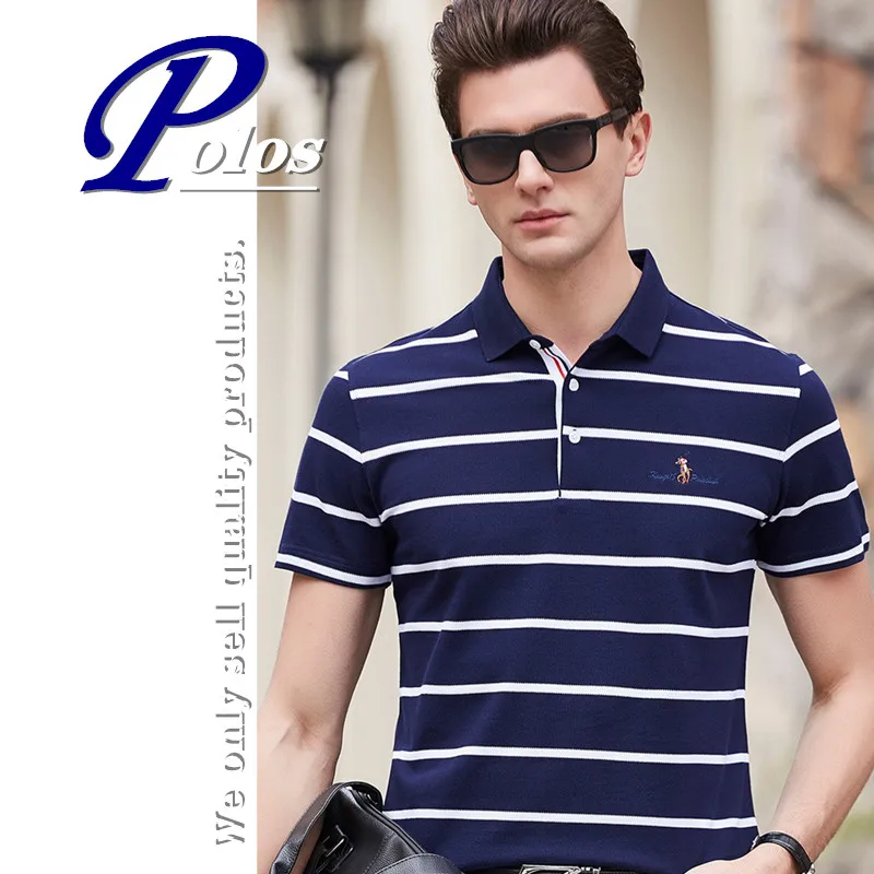 High-end new style men noble elegant business casual fashion comfortable breathable all-match cotton short sleeves Polo shirt 
High-end new style men noble elegant business casual fashion comfortable breathable all-match cotton short sleeves Polo shirt
