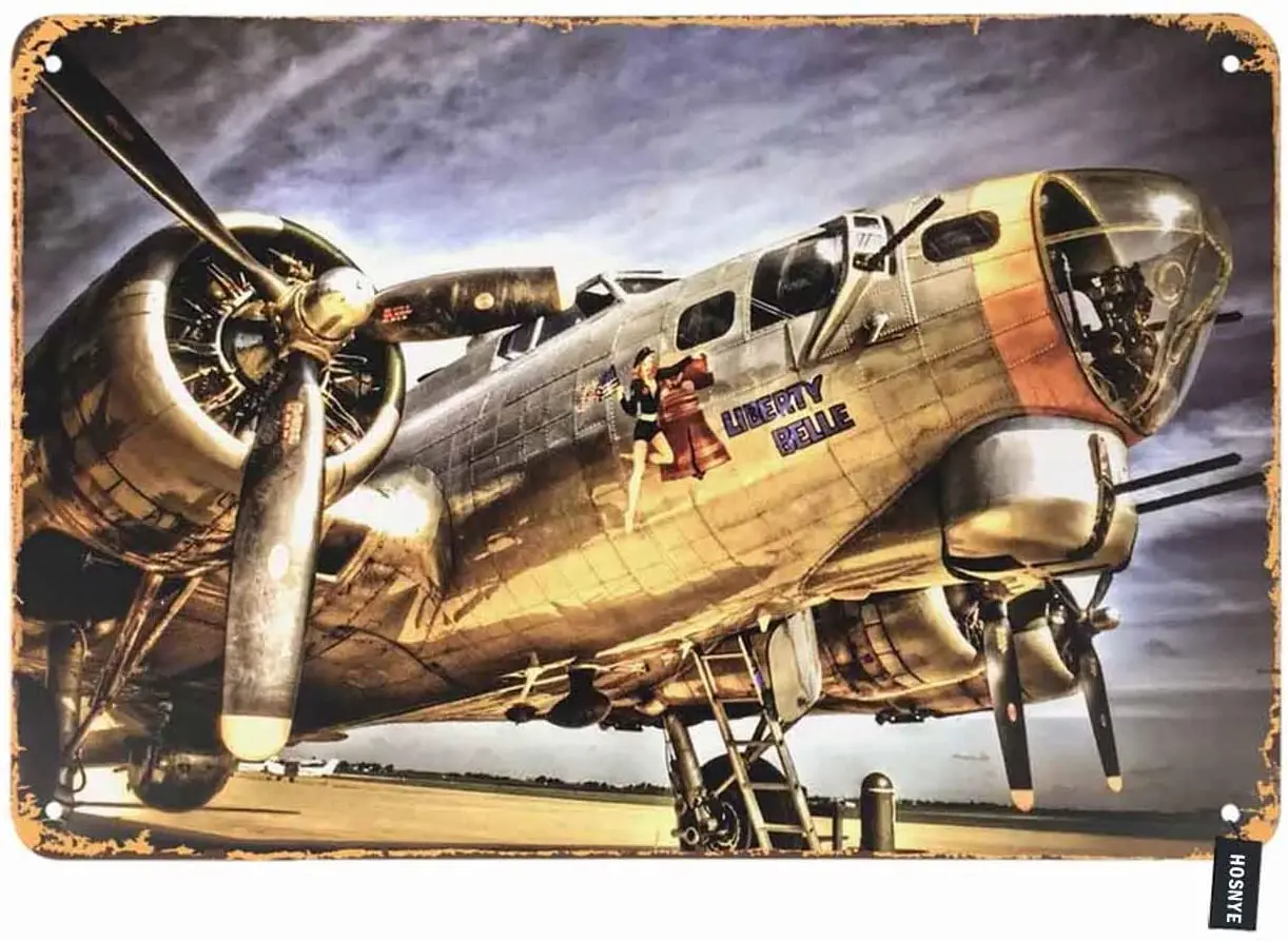 HOSNYE Transport Aircraft Tin Sign Vintage Metal Tin Signs for Men Women Wall Art Decor for Home Bars Clubs Cafes 8x12 Inch
HOSNYE Transport Aircraft Tin Sign Vintage Metal Tin Signs for Men Women Wall Art Decor for Home Bars Clubs Cafes 8x12 Inch