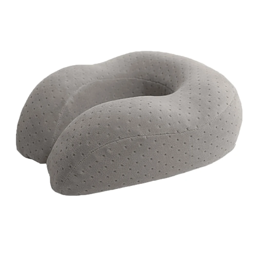 U-Shaped Travel Pillow Memory Foam Neck Pillow with Washable Velour Cover
U-Shaped Travel Pillow Memory Foam Neck Pillow with Washable Velour Cover