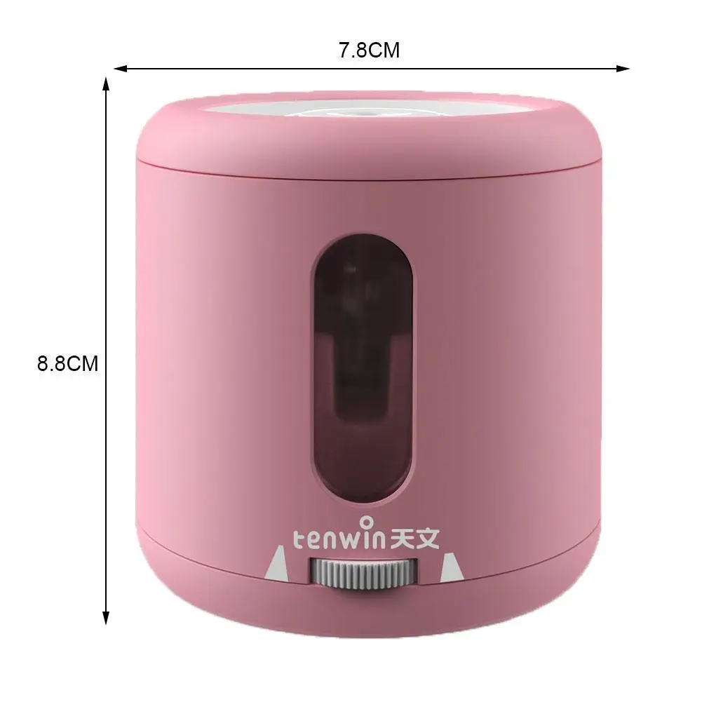 Electric Pencil Sharpener For Pencils 6-8mm Battery/Plug-in Power Adjustable Thickness Automatic Pencil Quickly Sharpen The Pen
Electric Pencil Sharpener For Pencils 6-8mm Battery/Plug-in Power Adjustable Thickness Automatic Pencil Quickly Sharpen The Pen