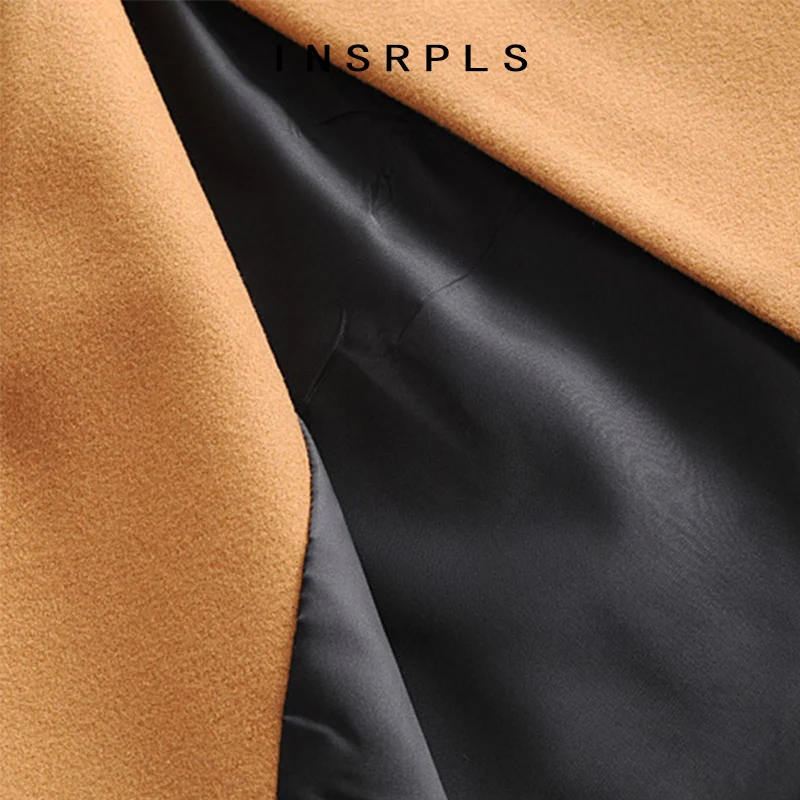 INSRPLS Women Fashion Single Button Woolen Coat Vintage Long Sleeve Side Pockets Female Outerwear Chic Overcoat
INSRPLS Women Fashion Single Button Woolen Coat Vintage Long Sleeve Side Pockets Female Outerwear Chic Overcoat