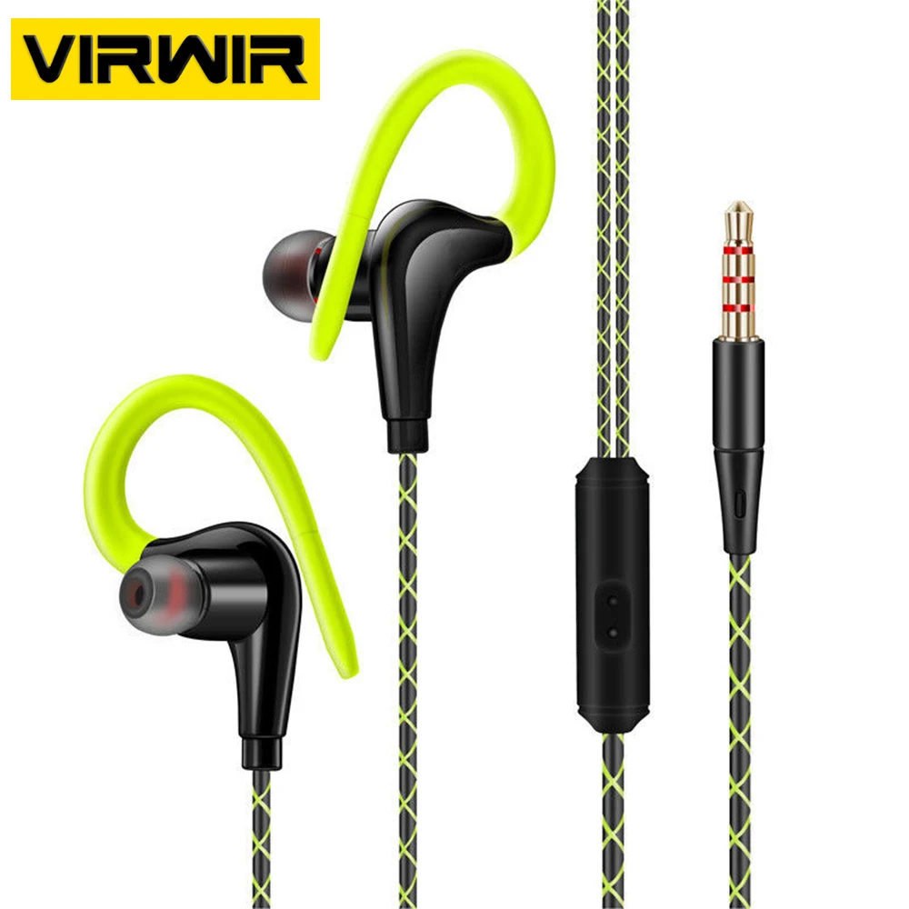 Sports Waterproof Earphones HIFI Stereo 3.5mm Earplugs Ear Hook Bass Music Headsets With Mic For Xiaomi Samsung iPhone Huawei
Sports Waterproof Earphones HIFI Stereo 3.5mm Earplugs Ear Hook Bass Music Headsets With Mic For Xiaomi Samsung iPhone Huawei
