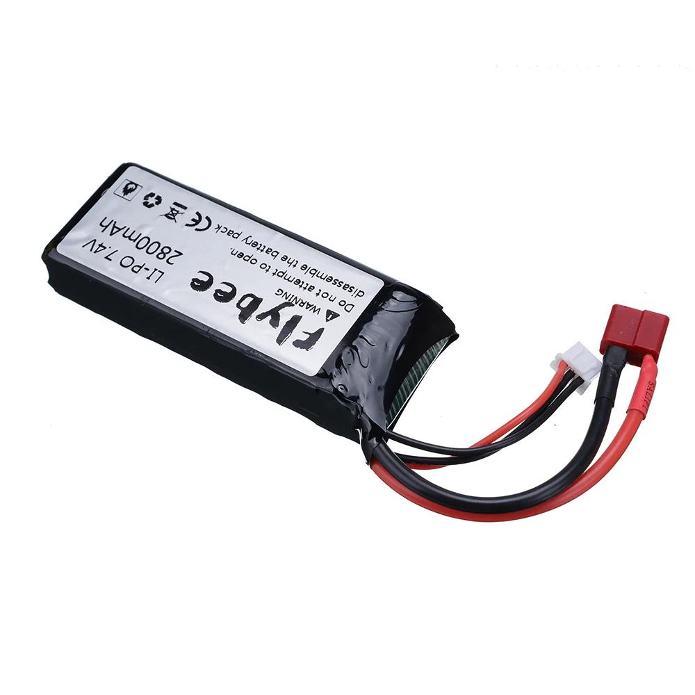 Upgrade 2500mAh 7.4V 2800mah 25C Lipo Battery for Wltoys 12428 12423 RC Car parts 7.4V Battery for feiyue 03 Q39 rc toys Battery
Upgrade 2500mAh 7.4V 2800mah 25C Lipo Battery for Wltoys 12428 12423 RC Car parts 7.4V Battery for feiyue 03 Q39 rc toys Battery