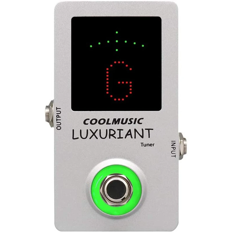 COOLMUSIC Digital Delay Distortion Effect Pedal Mini Tuner Pedal for Guitar and Bass True Bypass LED Display
COOLMUSIC Digital Delay Distortion Effect Pedal Mini Tuner Pedal for Guitar and Bass True Bypass LED Display