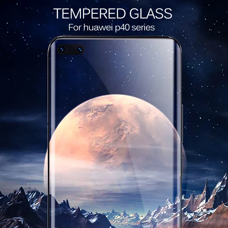 2 in 1 camera lens protective Glass For huawei p40 pro screen protector p 40 plus p40+ 5G 40pro p40pro Film | Мобильные телефоны и