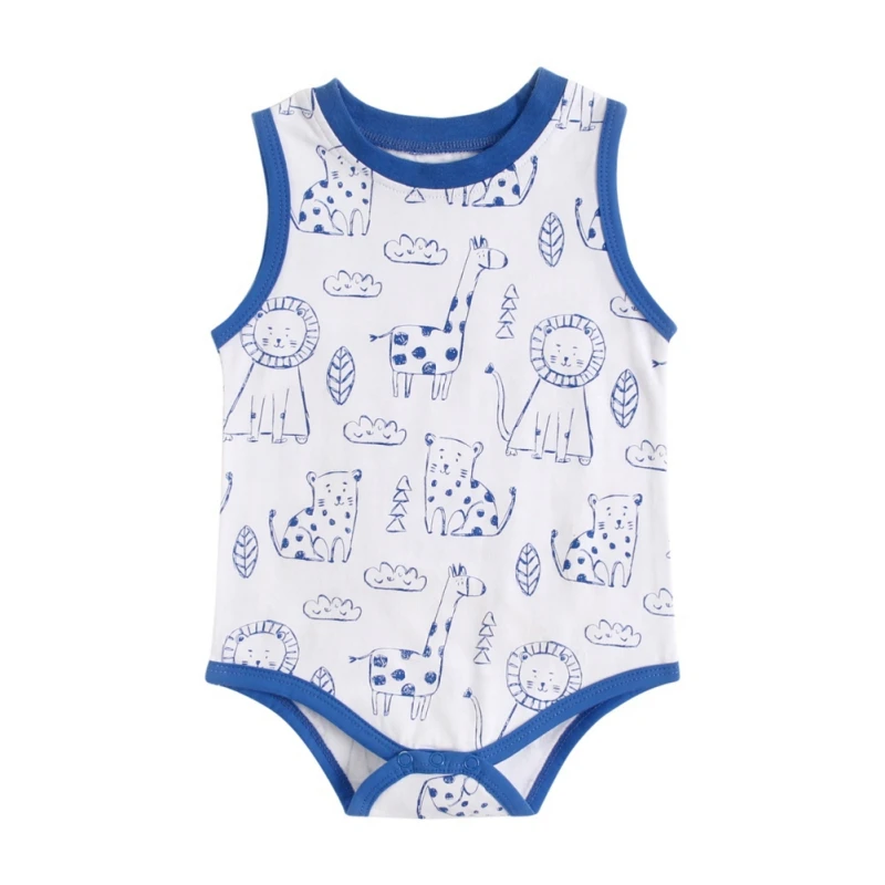 Newborn Baby Bodysuit Cotton Clothes Unisex Sleeveless Romper Infant Baby Girl Boy Jumpsuit Summer 0-24M 
Newborn Baby Bodysuit Cotton Clothes Unisex Sleeveless Romper Infant Baby Girl Boy Jumpsuit Summer 0-24M
