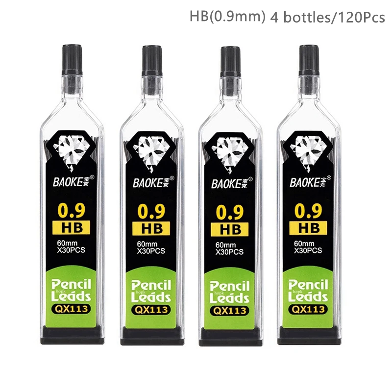 Свинцовые стержни для механического карандаша Hopk 0.3/0.5/0.7/0.9 мм 2B/HB/2H 
Свинцовые стержни для механического карандаша Hopk 0.3/0.5/0.7/0.9 мм 2B/HB/2H