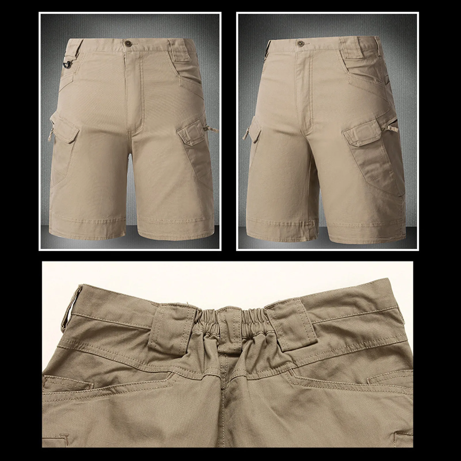 Men's Urban Military Waterproof Wear-Resistant Shorts Classic Tactical Outdoor Camouflage Multi-pocket Pants Male Cargo Shorts
Men's Urban Military Waterproof Wear-Resistant Shorts Classic Tactical Outdoor Camouflage Multi-pocket Pants Male Cargo Shorts