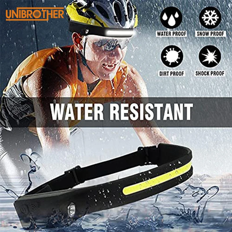 Sensor COB Headlight Portable Waterproof Fishing Lantern Powerful Flashlight 3 Modes LED Headlamp IR USB Rechargeable Head Torch
Sensor COB Headlight Portable Waterproof Fishing Lantern Powerful Flashlight 3 Modes LED Headlamp IR USB Rechargeable Head Torch