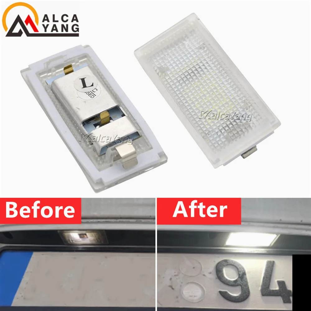 License Plate Lights For BMW E46 4D 1998-2003 12V LED 18SMD Lamps White Led CANBUS No Error Led Lights For Auto
License Plate Lights For BMW E46 4D 1998-2003 12V LED 18SMD Lamps White Led CANBUS No Error Led Lights For Auto