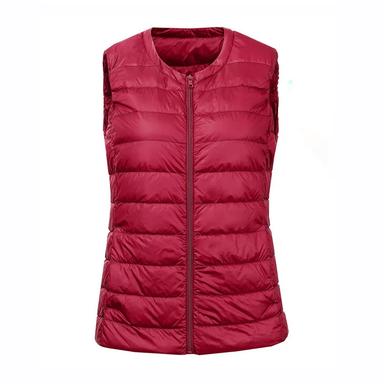 Brand 6XL 7XL Large Size Waistcoat Women's Warm Vest Ultra Light Down Vest Women Portable Sleeveless Winter Warm Liner
Brand 6XL 7XL Large Size Waistcoat Women's Warm Vest Ultra Light Down Vest Women Portable Sleeveless Winter Warm Liner