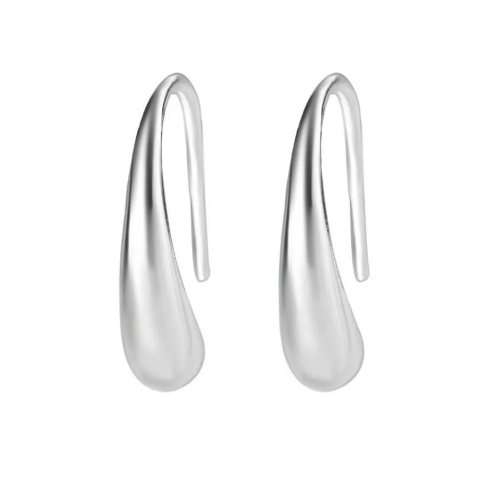 2020 New Design Sense Metal Drop Shaped Ear Hook Unusual Earrings Female Temperament Net Red Simple Jewelry Gift Wholesale
2020 New Design Sense Metal Drop Shaped Ear Hook Unusual Earrings Female Temperament Net Red Simple Jewelry Gift Wholesale
