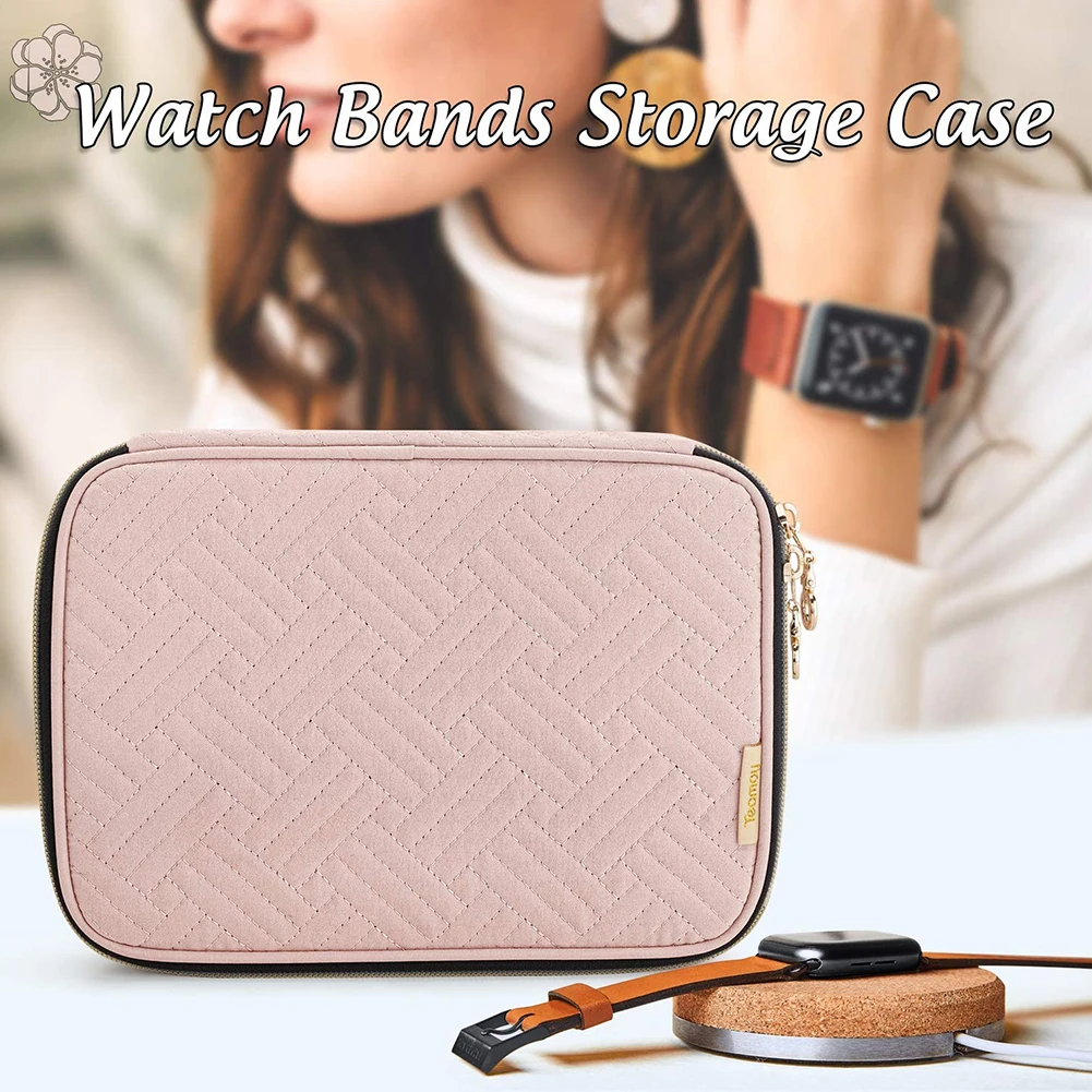 Durable Watchband Storage Box Bracelet Holder Bag Watch Band Organizer Pouch Accessories for Apple Watch Straps 
Durable Watchband Storage Box Bracelet Holder Bag Watch Band Organizer Pouch Accessories for Apple Watch Straps